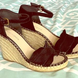 Marc Fisher wedge sandals